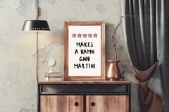 Martini 5Stars Wall Art