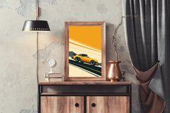 Porsche 911 GTR Sport Wall Art