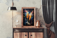 Oil Painting Of Drinking Cup Wall Art