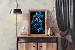 3D LED Crystals Abstract Wall Art