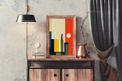 Creative Geometric Shape Abstract Wall Art