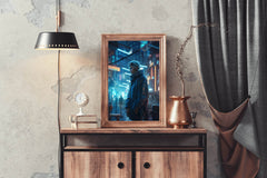 Anime Cyberpunk Wall Art - beink online art store