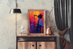 Concert Singer Wall Art