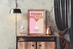 Cosmon Politan Cocktail Wall Art