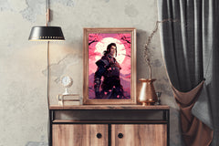 Samurai traditional Anime Wall Art - beink online art store