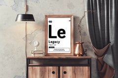 Legacy Definition Motivational Wall Art - beink online art store