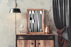 Grind Image Wall Art