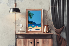 Summer Vibes Modern Wall Art