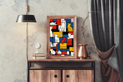 The Mondrian Cats by Tobe Fonseca