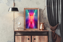 Multicolor LED Room Abstract Wall Art