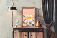 Glass of Orange Juice Wall Art