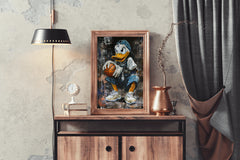 Basketball  Streetwise  Donald  Duck Wall Art