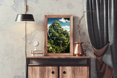 Planet Alpha Wall Art - beink online art store