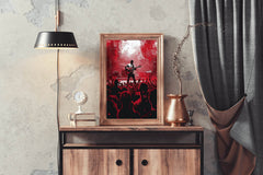 Heavy Metal Music Concert Wall Art - beink online art store