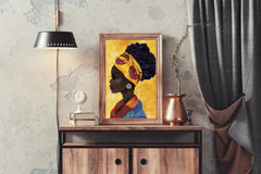 Modern African Women Wall Art