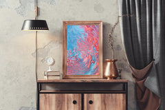 Liquid Waves Abstract Wall Art