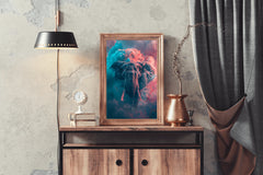 Indian Elephant Animal Wall Art