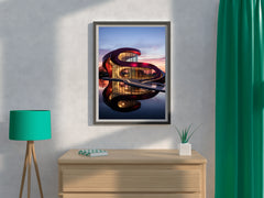 Villa Savoye Architectural Wall Art