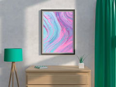 Water Color Fluid Abstract Wall Art