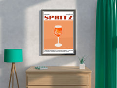 Spritz Cocktail In Glass Wall Art