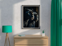 Black Panther Animal Wall Art