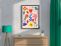 Painting Marigolds Wall Art - beink online art store