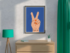 Symbol of Peace And Friendship Wall Art