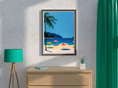 Summer Vibes Modern Wall Art