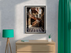 Luxury staircase Wall Art