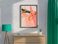 Espresso Cocktail Serving Wall Art