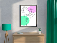 Painting Beautiful Rose Wall Art