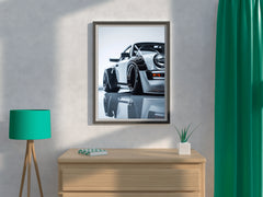 Porsche 911 Sport Widebody Wall Art