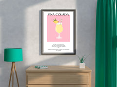 Pina Colada lemon Wall Art