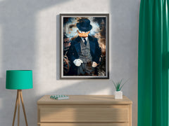 Donald Duck Cartoon Wearing Tuxedo Wall Art