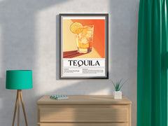 Distilled Tequila Drink Wall Art