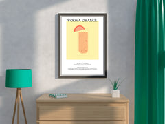 Vodka Orange Wall Art