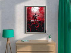 Heavy Metal Music Concert Wall Art - beink online art store