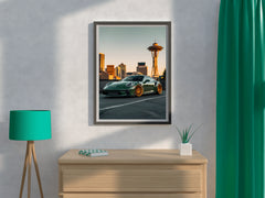 Porsche RS Green Wall Art