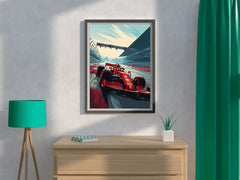 Formula 1 Rally Modern Wall Art