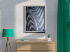 Curved Lines Abstract Wall Art