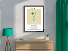 Mojito Drink Wall Art