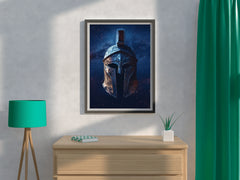 Spartan Helmet Wall Art