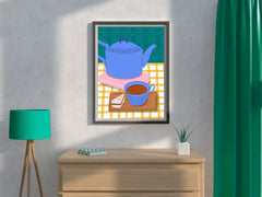 Teapot And Tea Wall Art