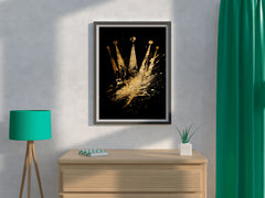 Golden Crown Wall Art