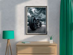 Modern Motorcycle Wall Art