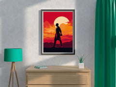 Anime Style Boxing Day Wall  Art