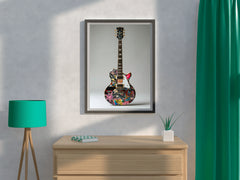 JSA Model Electric Guitar Wall Art