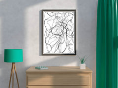 Tangled Threads Modern Wall Art - beink online art store