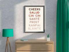 Cheers Wall Art