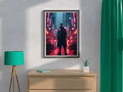 Cyberpunk Boy Wall Art - beink online art store